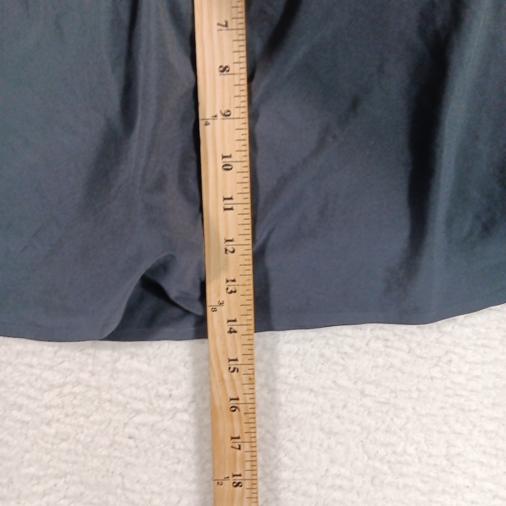 Athleta Skort Womens XL Black Run With It 14" Skort Jupe-Short Golf Tennis - Picture 9 of 13